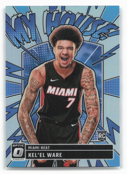 2024-25 Donruss Optic #11 Kel'el Ware My House Holo