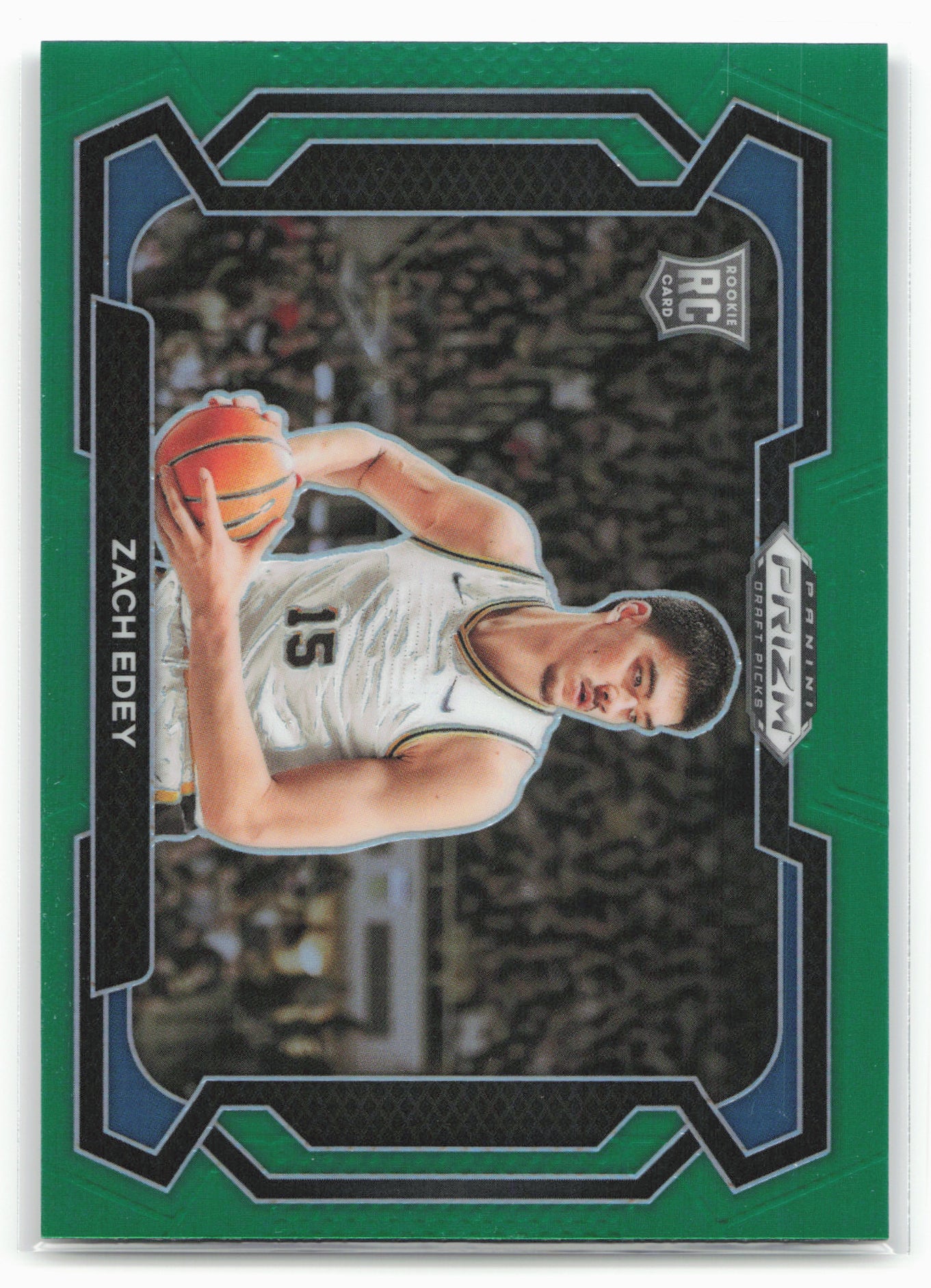 2024 Panini Prizm Draft Picks #1b Zach Edey Prizms Green