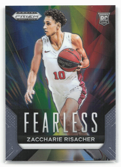 2024 Panini Prizm Draft Picks #11 Zaccharie Risacher Fearless