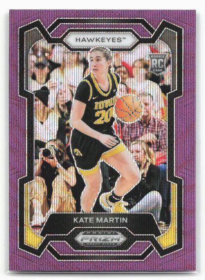 2024 Panini Prizm Draft Picks #62 Kate Martin Prizms Purple Wave