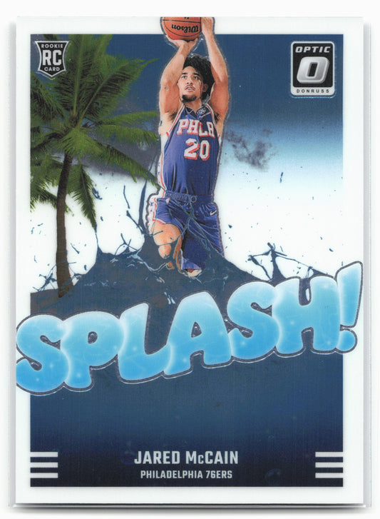 2024-25 Donruss Optic #3 Jared McCain Splash!