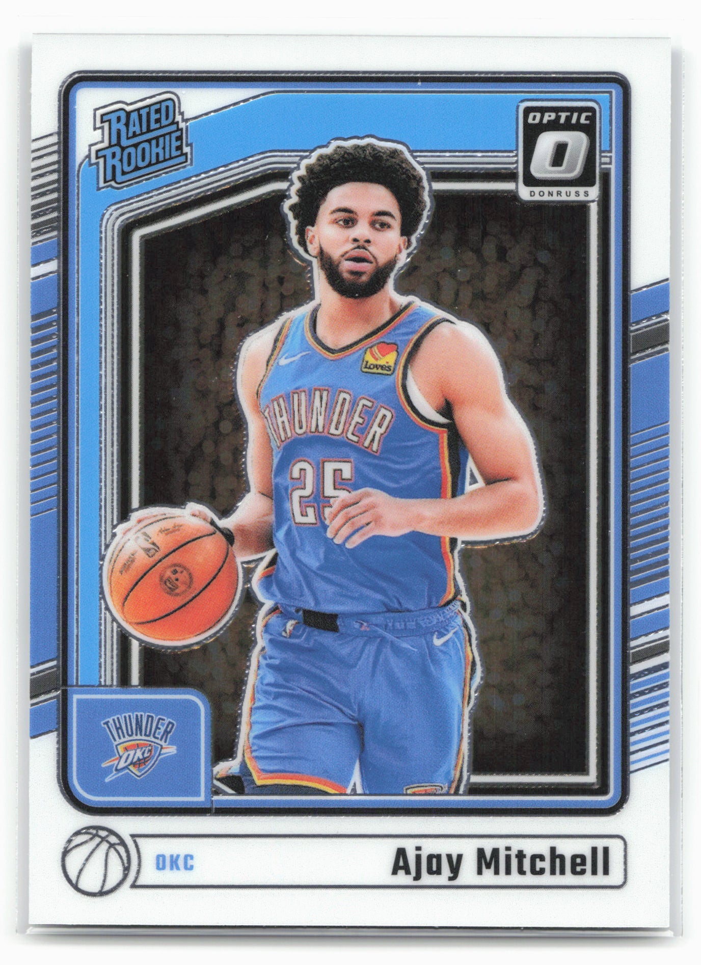 2024-25 Donruss Optic #274 Ajay Mitchell