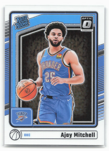 2024-25 Donruss Optic #274 Ajay Mitchell