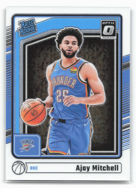2024-25 Donruss Optic #274 Ajay Mitchell