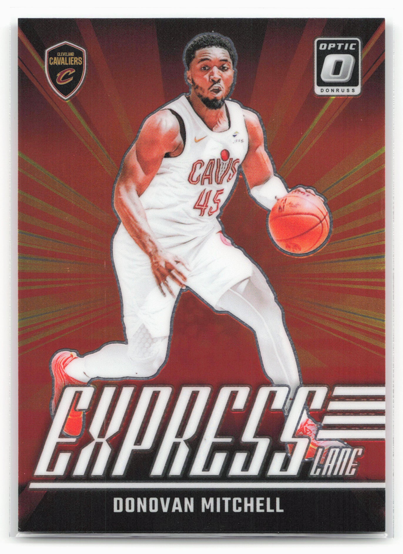 2024-25 Donruss Optic #12 Donovan Mitchell Express Lane