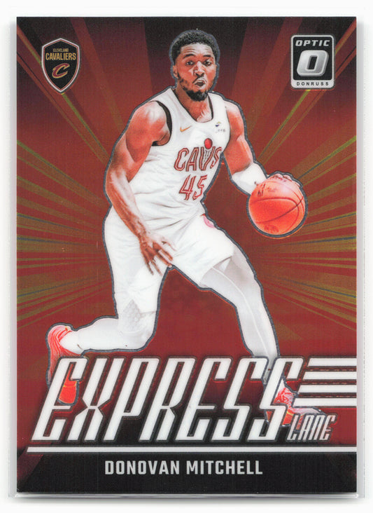 2024-25 Donruss Optic #12 Donovan Mitchell Express Lane