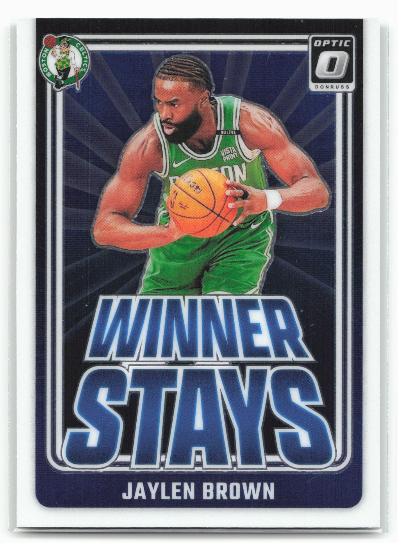 2024-25 Donruss Optic #7 Jaylen Brown Winner Stays
