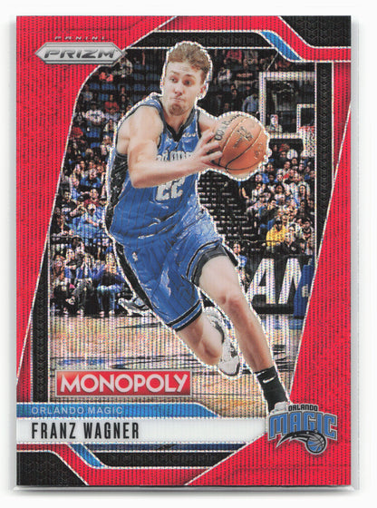 2024-25 Panini Prizm Monopoly #47 Franz Wagner Red Prizms