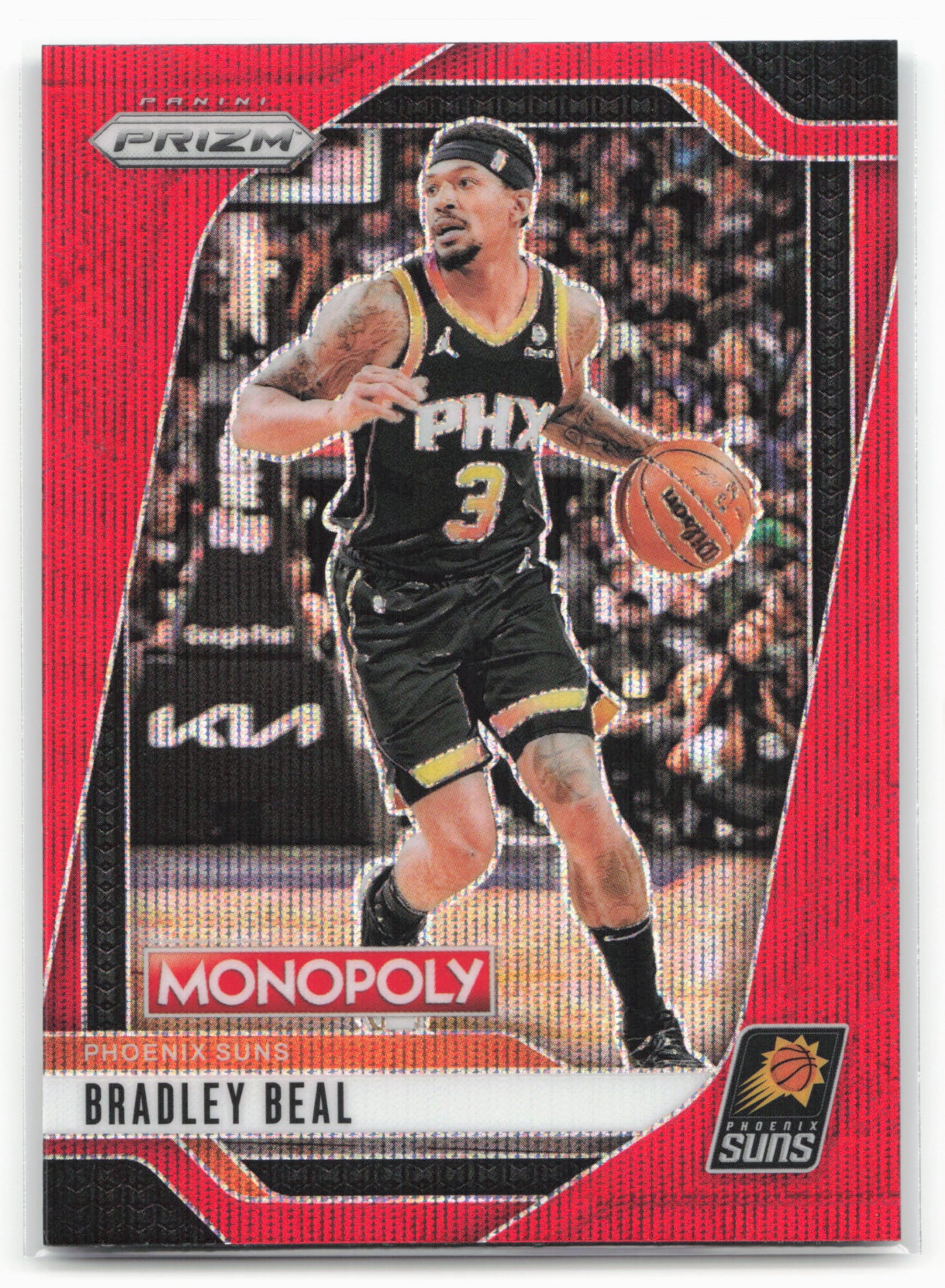 2024-25 Panini Prizm Monopoly #78 Bradley Beal Red Prizms