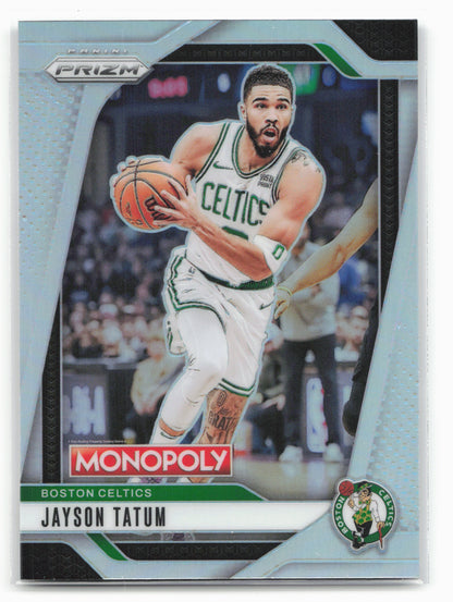 2024-25 Panini Prizm Monopoly #16 Jayson Tatum Silver Prizms