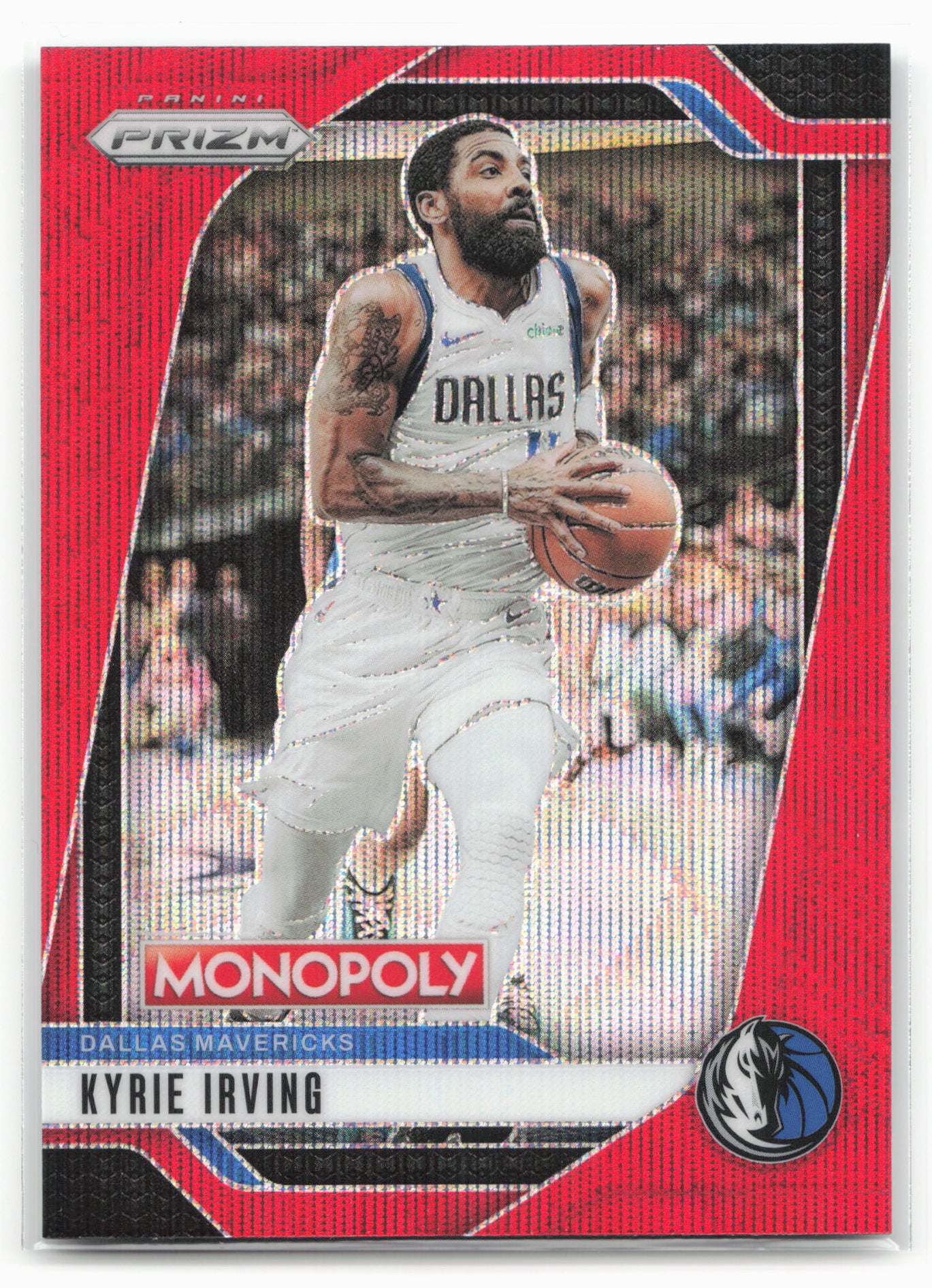 2024-25 Panini Prizm Monopoly #50 Kyrie Irving Red Prizms
