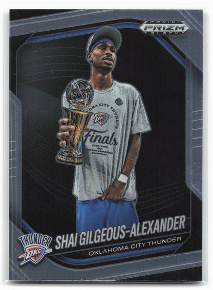 2024-25 Panini Prizm Black #164 Shai Gilgeous-Alexander