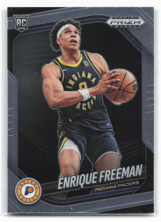 2024-25 Panini Prizm Black #245 Enrique Freeman