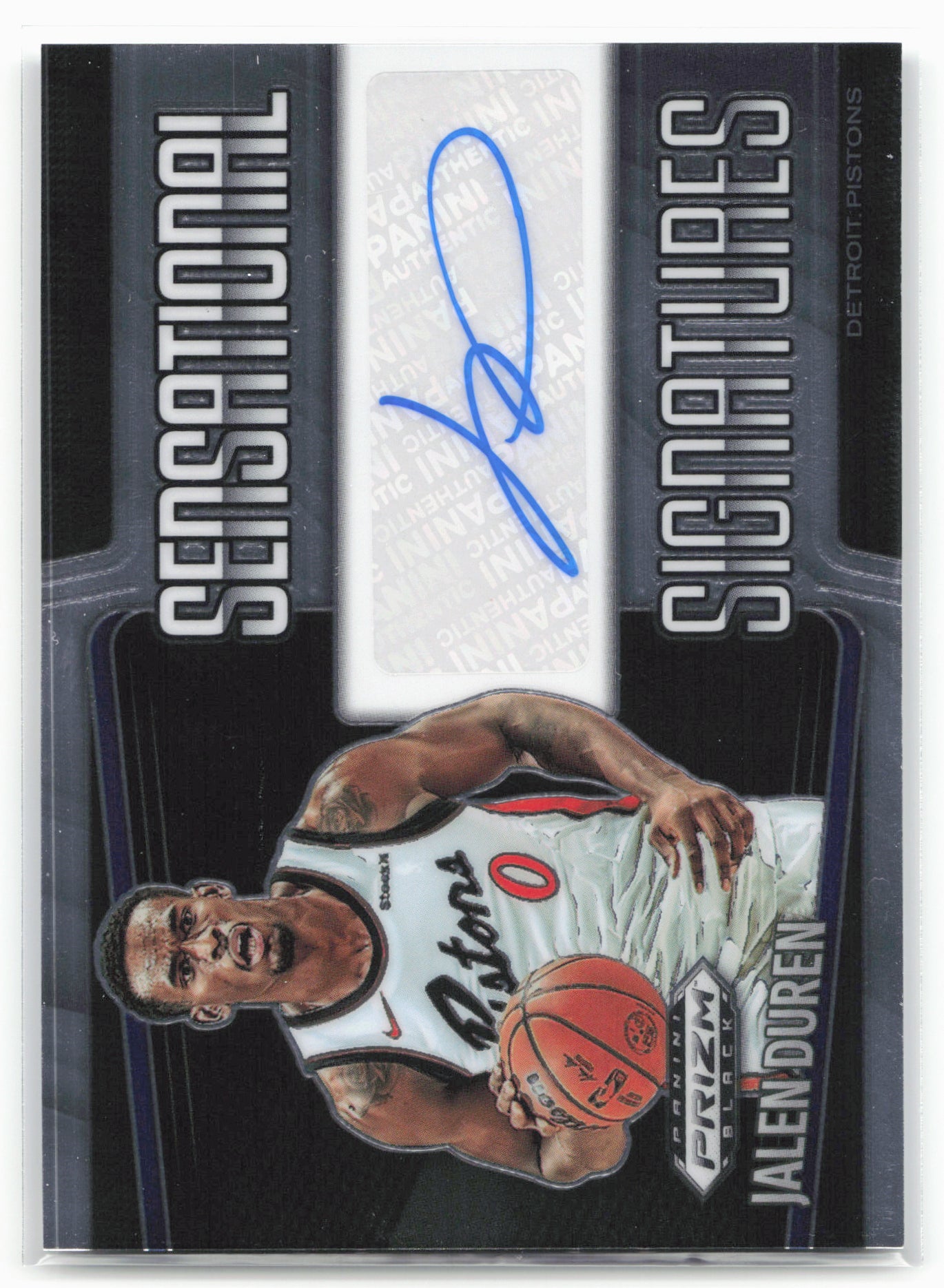 2024-25 Panini Prizm #SS-JDP Jalen Duren Sensational Signatures