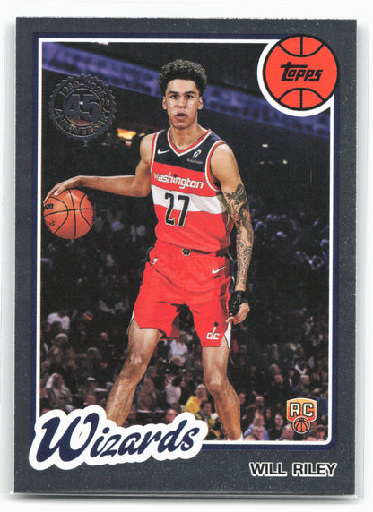 2025-26 Topps #80BK-67 Will Riley 1980-81 Topps Basketball