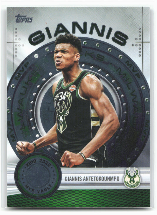 2025-26 Topps #MVP-3 Giannis Antetokounmpo