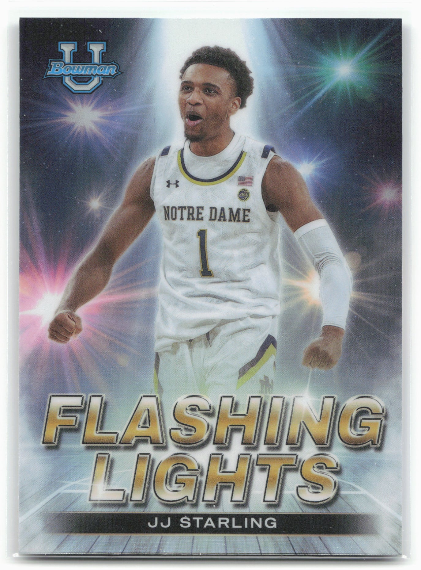 2022-23 Bowman University Best #FL-20 JJ Starling Flashing Lights