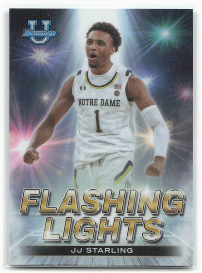 2022-23 Bowman University Best #FL-20 JJ Starling Flashing Lights