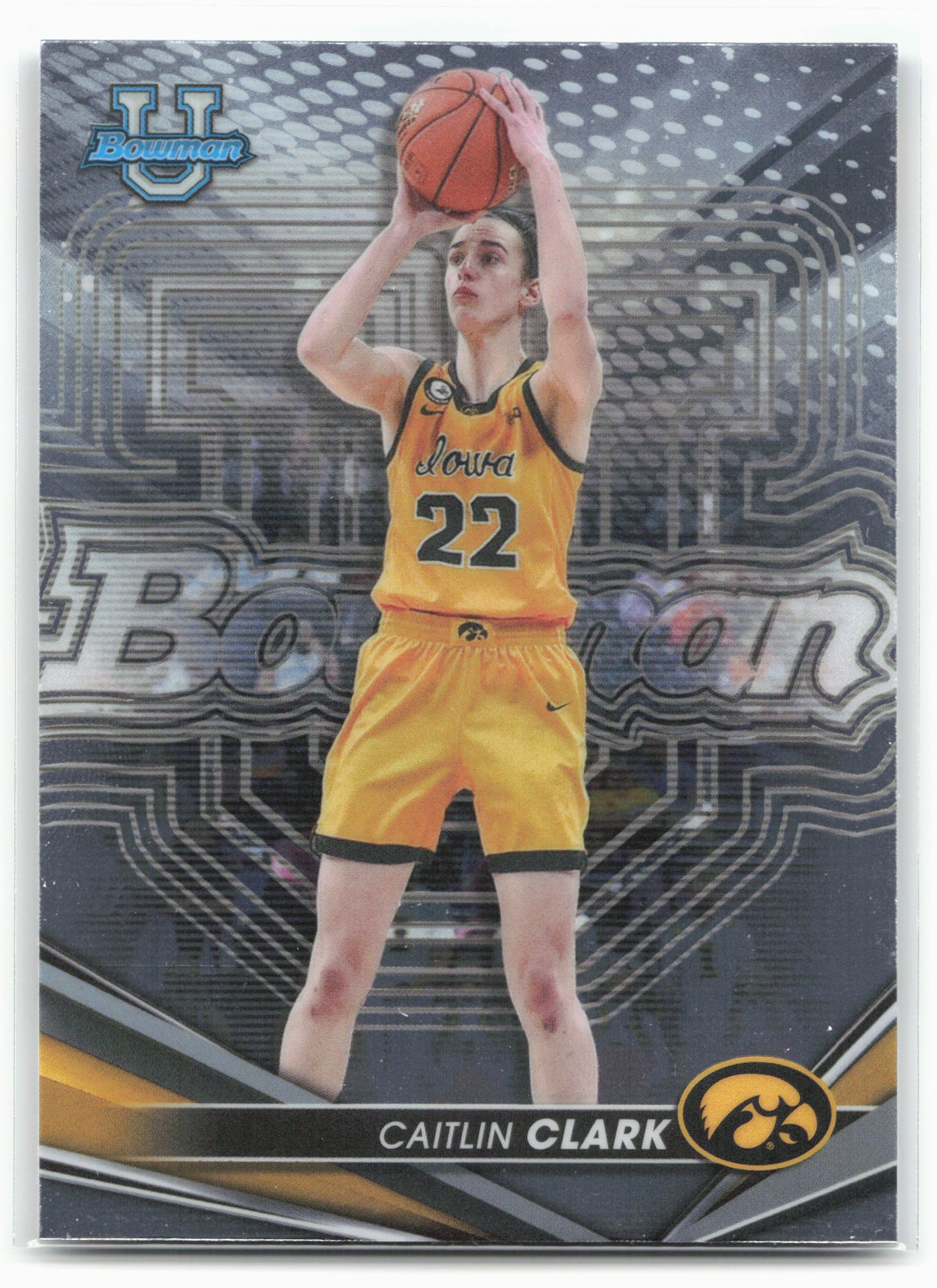 2022-23 Bowman University Best #50 Caitlin Clark