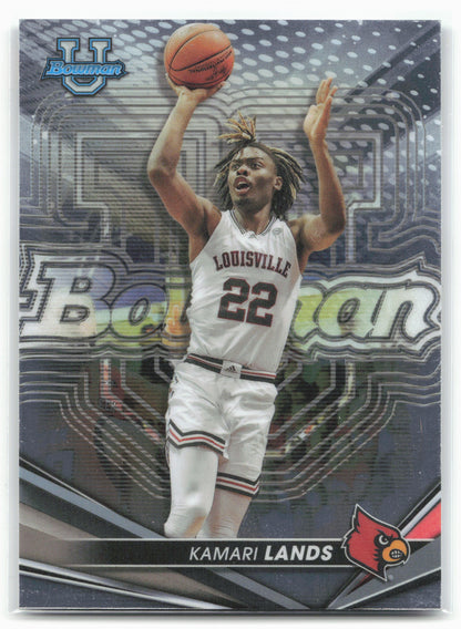 2022-23 Bowman University Best #77 Kamari Lands