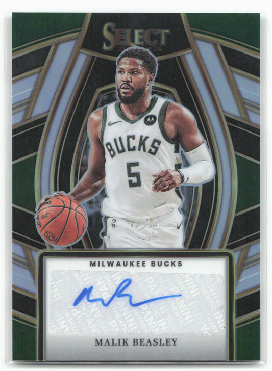 2023-24 Panini Select #SSS-MBM Malik Beasley Signature Selections