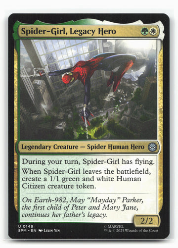 
Marvel's Spider-Man #149 Spider-Girl, Legacy Hero