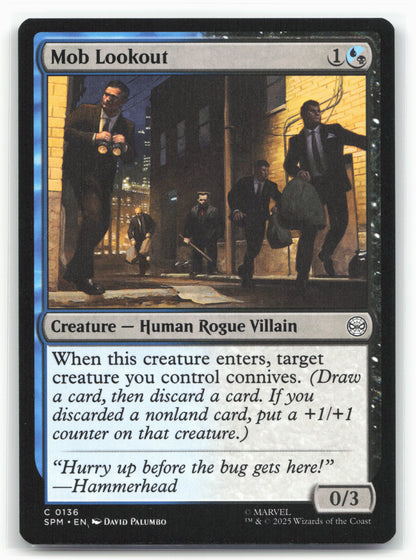 Marvel's Spider-Man #136 Mob Lookout