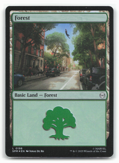 Marvel's Spider-Man #198 Forest (0198) Foil