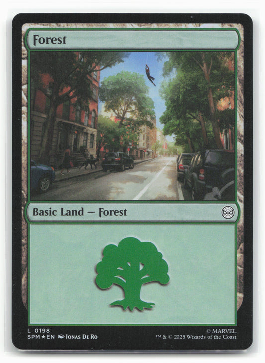 Marvel's Spider-Man #198 Forest (0198) Foil