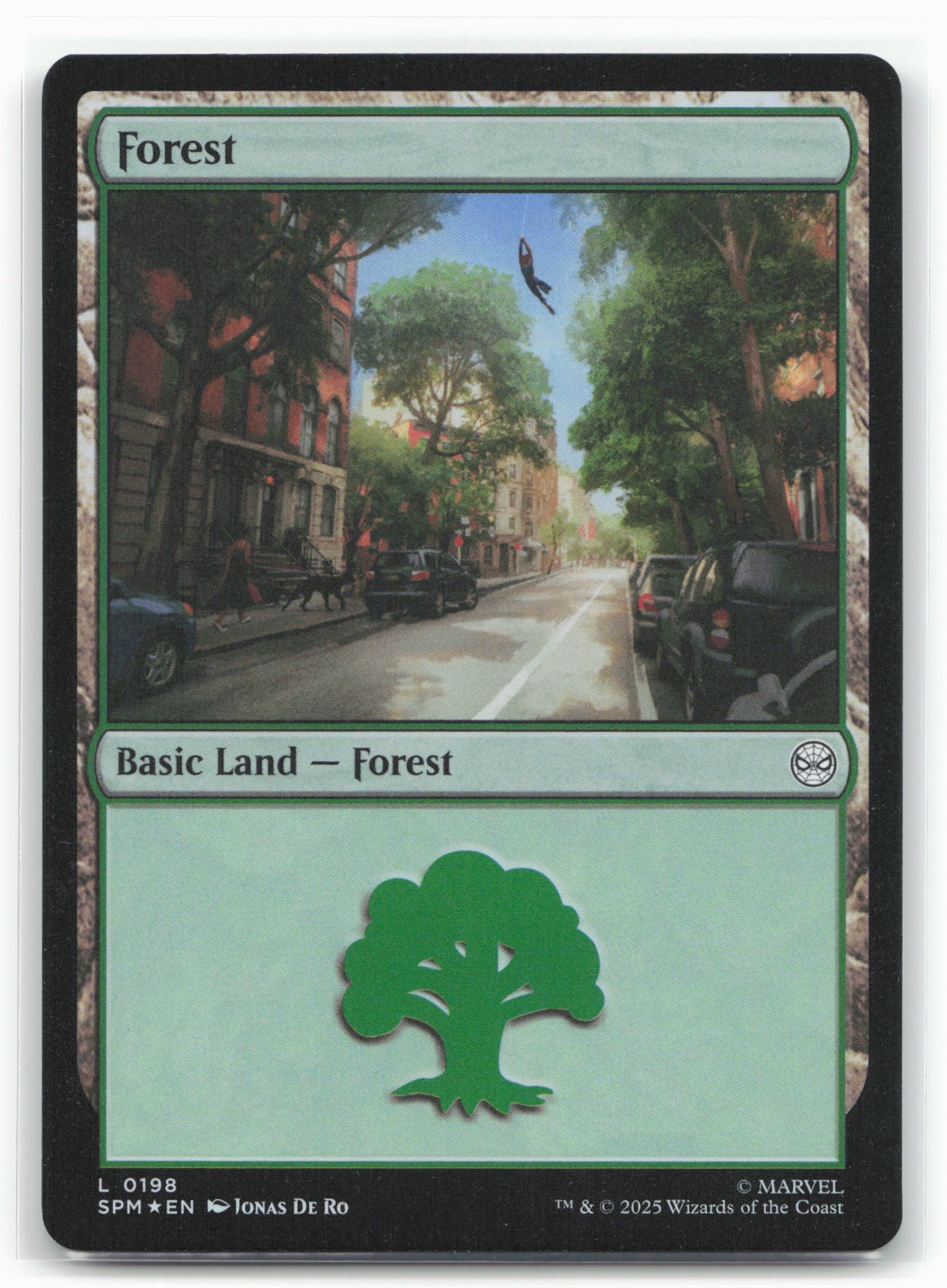 Marvel's Spider-Man #198 Forest Foil 23438