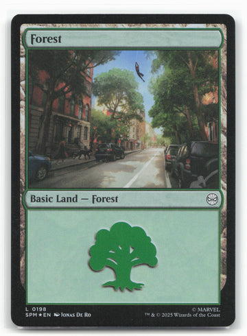 
Marvel's Spider-Man #198 Forest Foil 23438