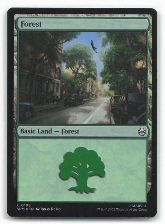 Marvel's Spider-Man #198 Forest Foil 23439