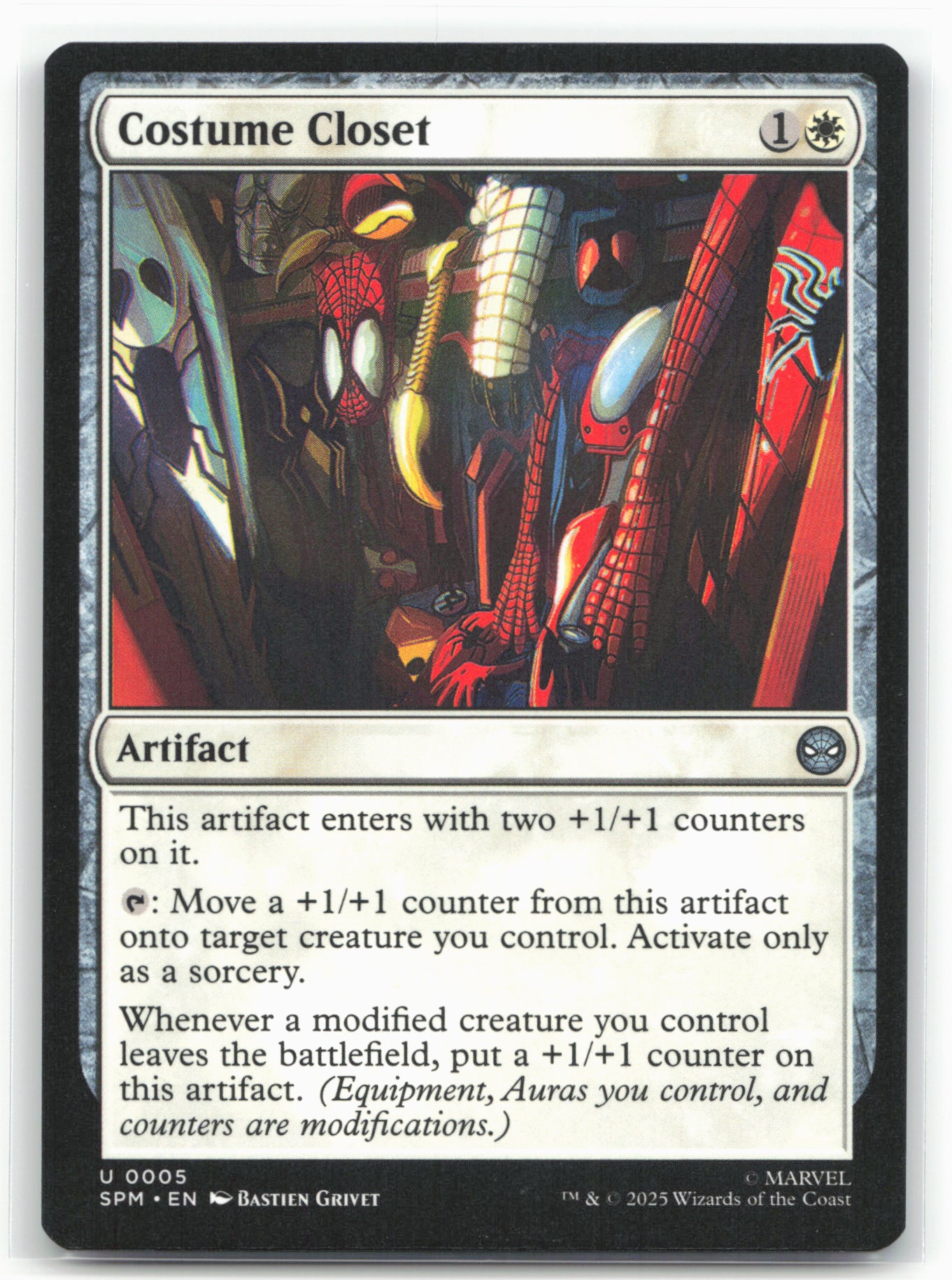 Marvel's Spider-Man #5 Costume Closet