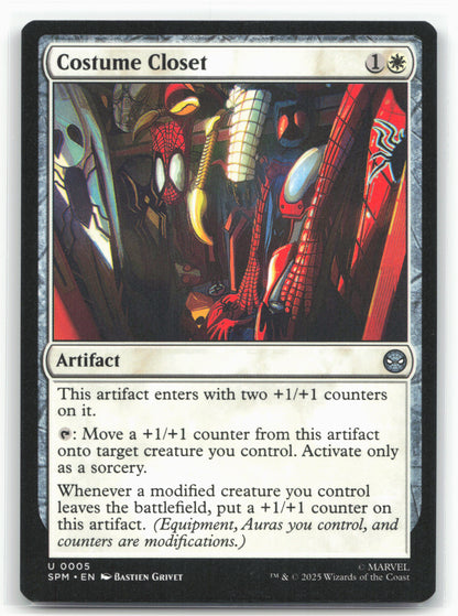 Marvel's Spider-Man #5 Costume Closet