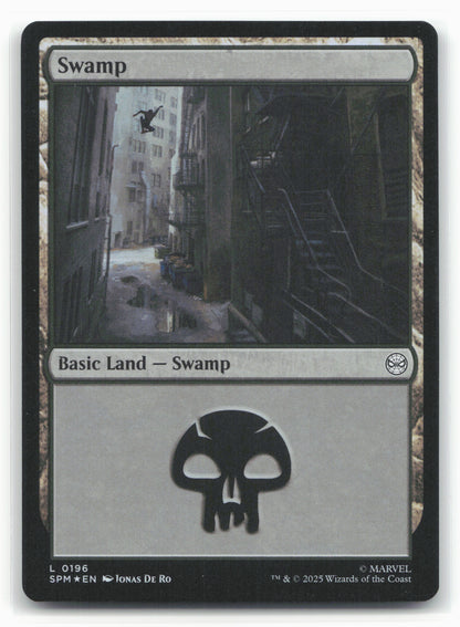 Marvel's Spider-Man #196 Swamp Foil