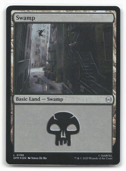 Marvel's Spider-Man #196 Swamp Foil 23449