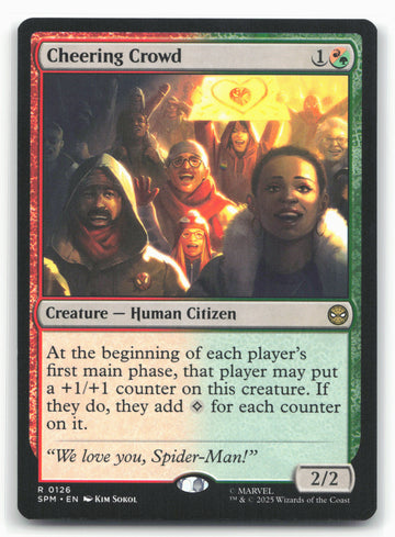 
Marvel's Spider-Man #126 Cheering Crowd
