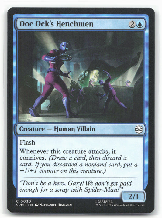 Marvel's Spider-Man #30 Doc Ock Henchmen