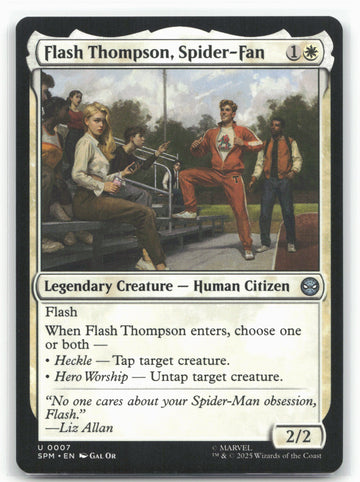 
Marvel's Spider-Man #7 Flash Thompson, Spider-Fan