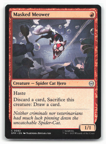 
Marvel's Spider-Man #82 Masked Meower
