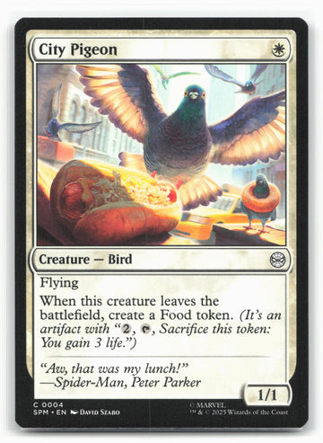 
Marvel's Spider-Man #4 City Pigeon