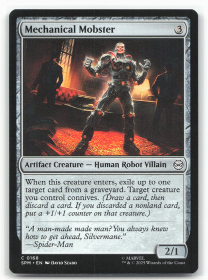 Marvel's Spider-Man #168 Mechanical Mobster