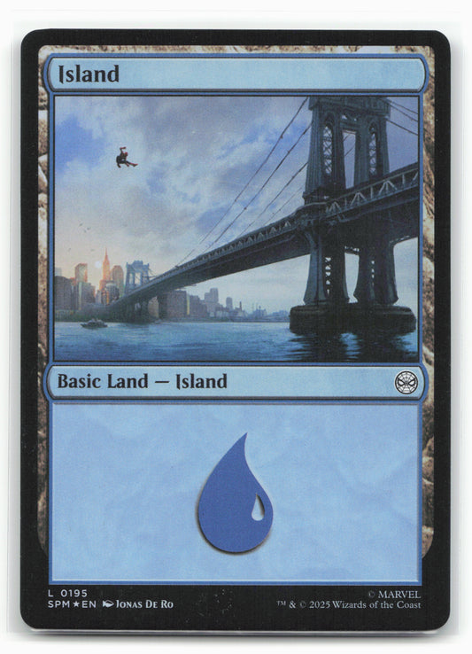 Marvel's Spider-Man #195 Island Foil