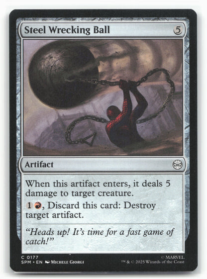 Marvel's Spider-Man #177 Steel Wrecking Ball