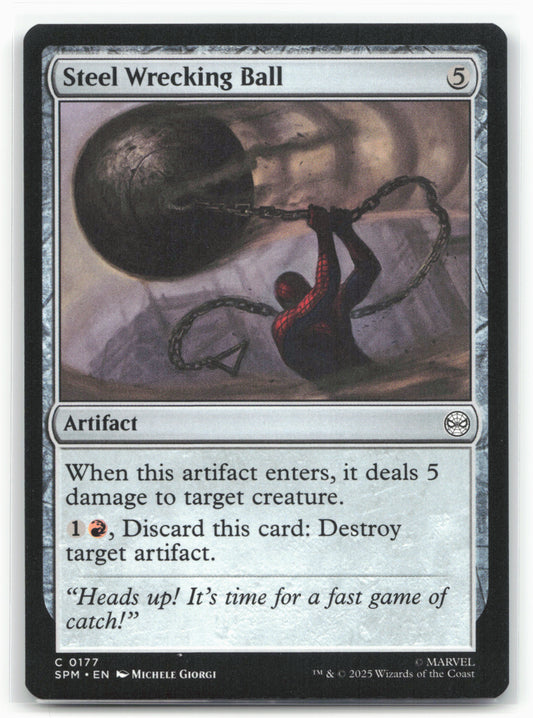 Marvel's Spider-Man #177 Steel Wrecking Ball