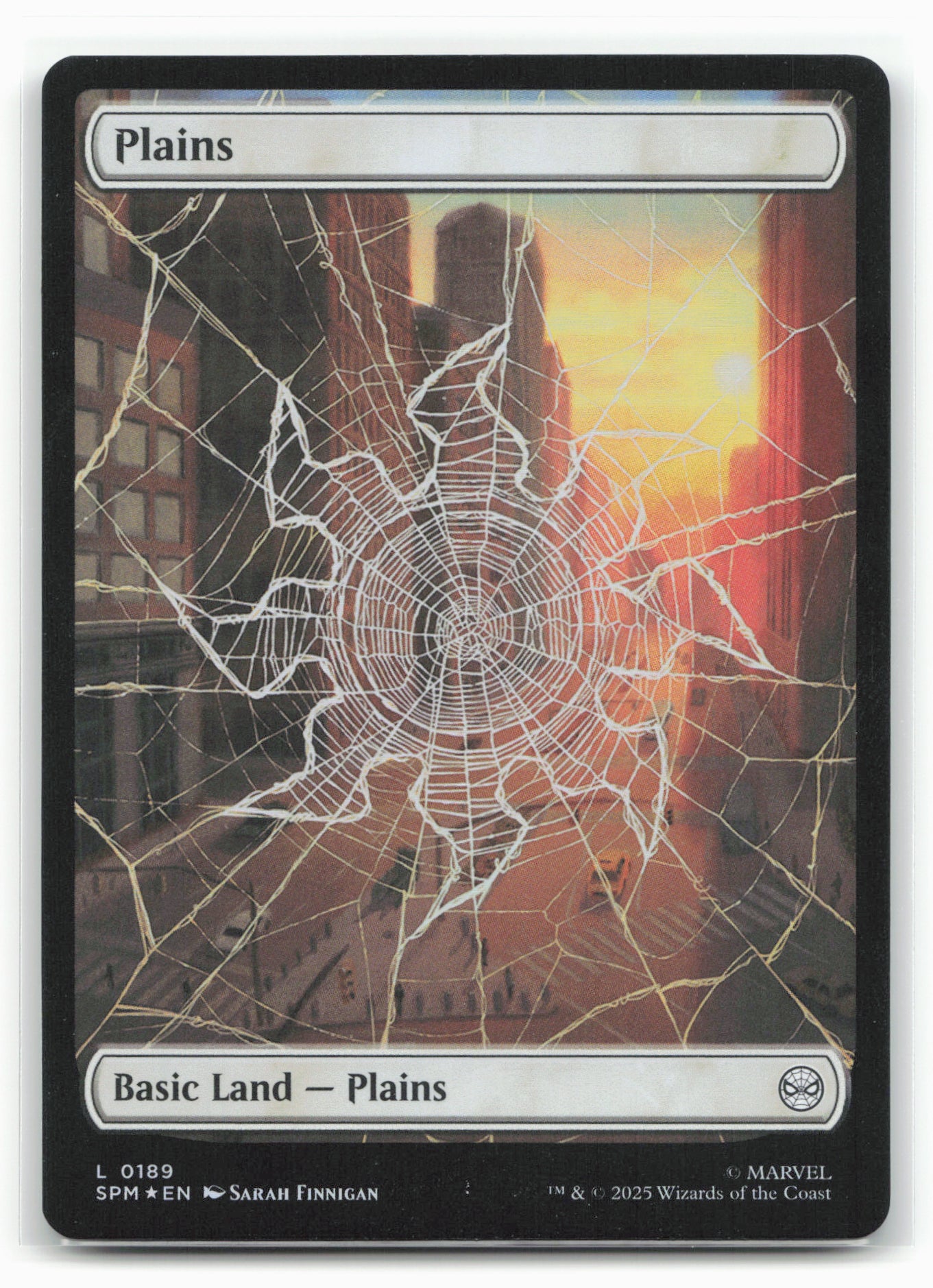 Marvel's Spider-Man #189 Plains Foil