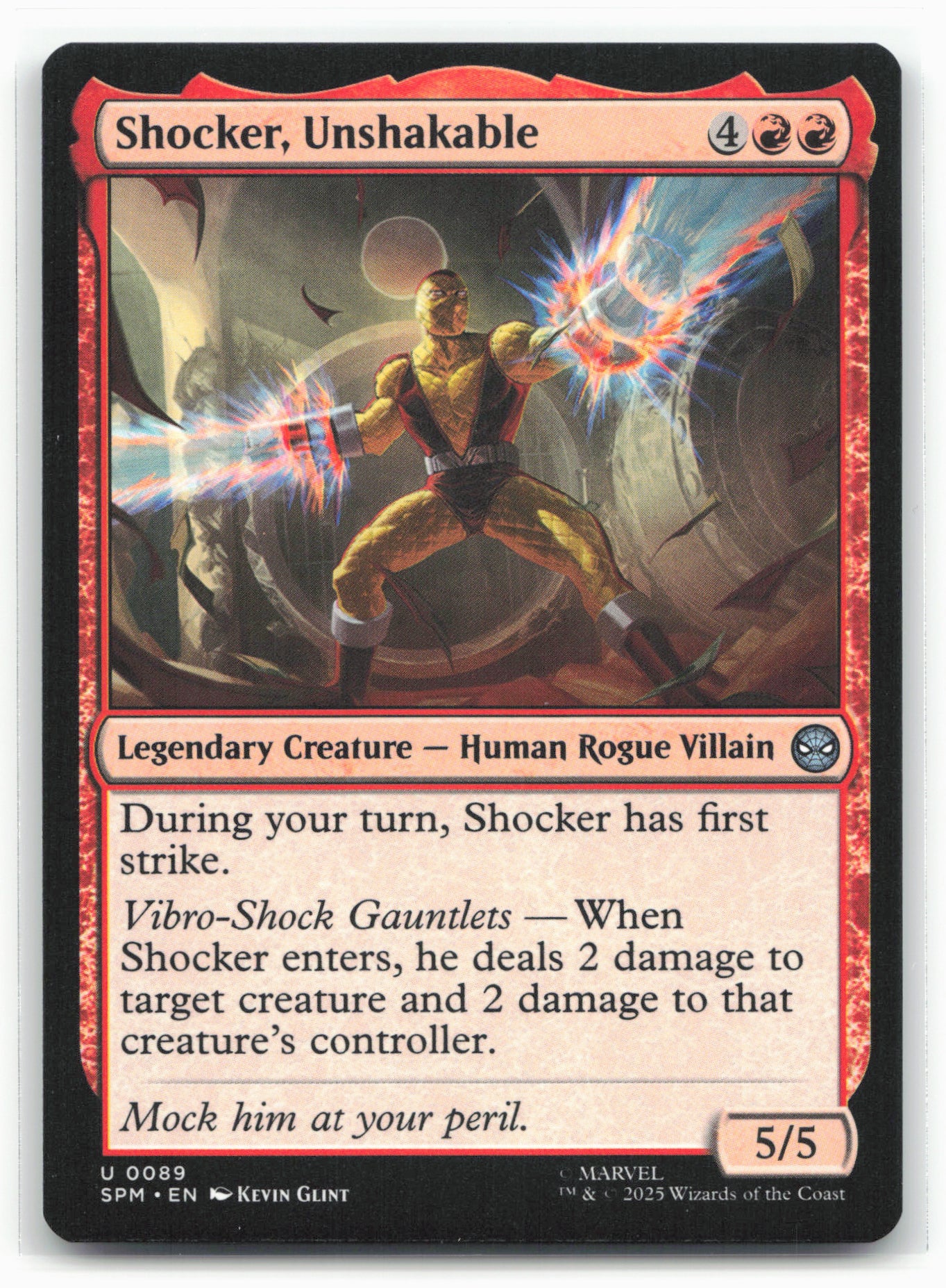 Marvel's Spider-Man #89 Shocker, Unshakable