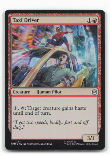 
Marvel's Spider-Man #97 Foil Taxi Driver
