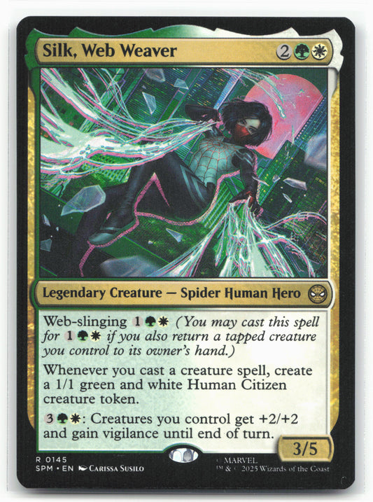 Marvel's Spider-Man #145 Silk, Web Weaver