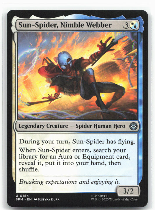 Marvel's Spider-Man #154 Sun-Spider, Nimble Webber